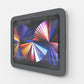 Heckler Wall Mount MX for iPad installed for visitor registration