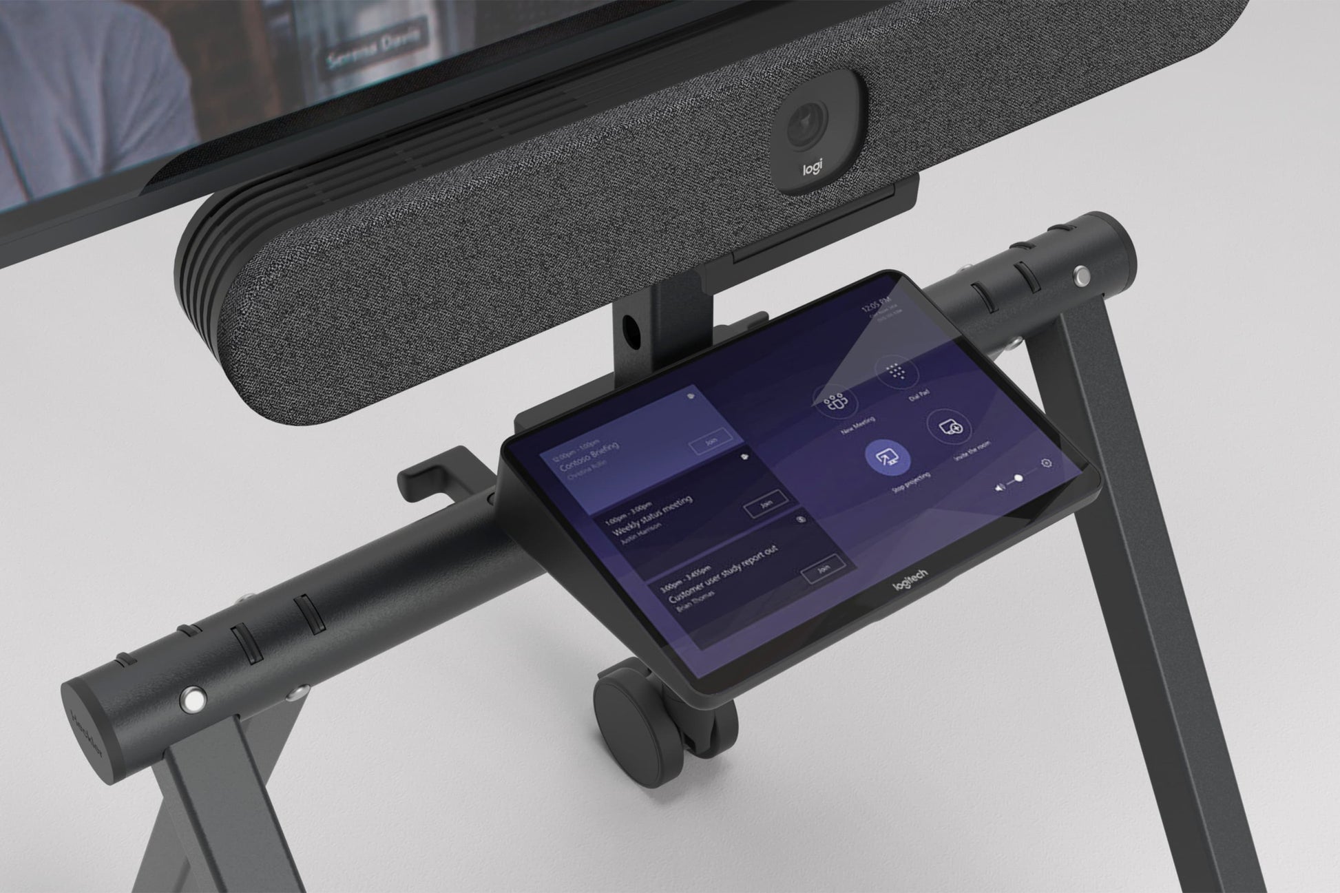 Heckler TV Cart Cast Heckler Express Install Rolling Stand