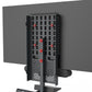 Heckler TV Cart Cast Rolling Stand with Integrated Cable Management