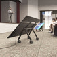 Heckler Confidence Stand for Large or Small Displays, black side profile with 30 to 60 degree tilt
