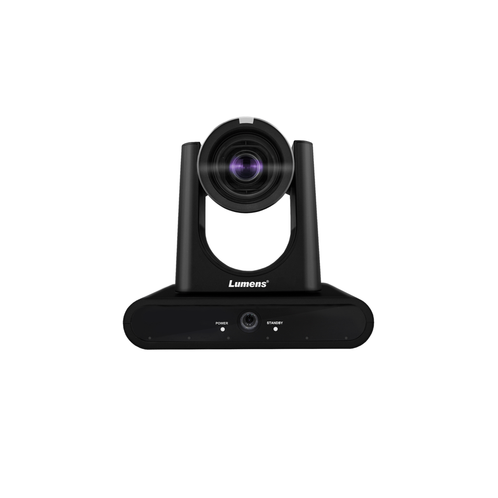 Lumens AV Hardware White 4K Dual Lens Speaker Tracking PTZ Camera