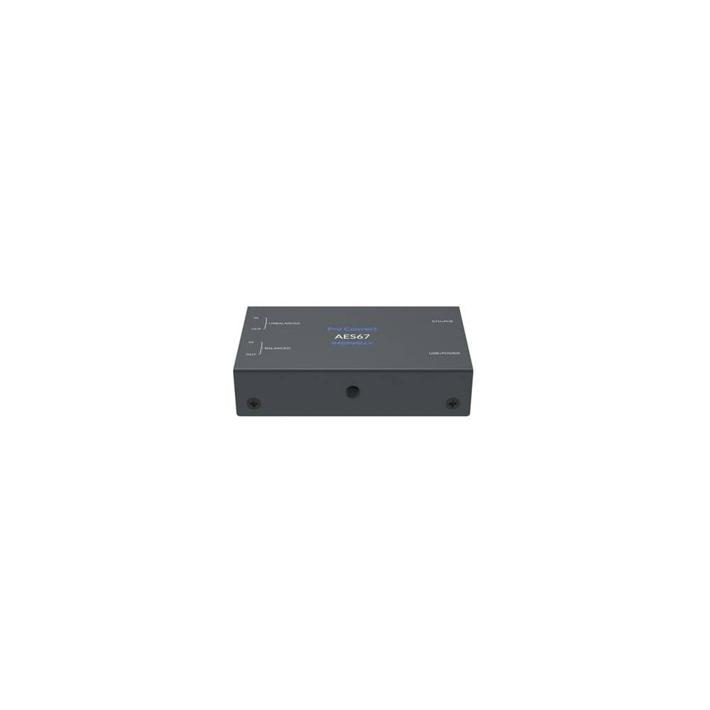 Magewell Convert Pro Convert AES67 - Bi-Directional AES67 Audio Encoder/Decoder with Analog Stereo Input/Output