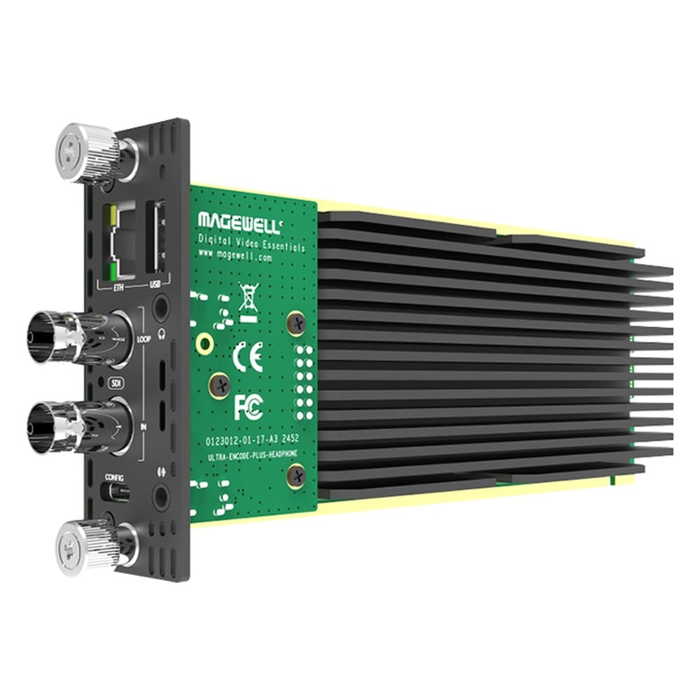 Magewell Stream (Encoding) Ultra Encode SDI Plus - Rackmount version for installation inside Modator 2U