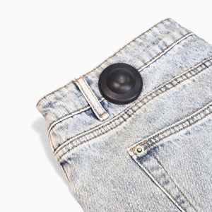 Mitag 50 anti-theft hard tags with durable casing and integrated pin for clothing protection.