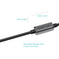 Newnex 15m C-C USB 3.1 cable, 10Gbps, PD 30W, 6.4mm OD, C male to C male (ULK10G-CC-15M), alternate view