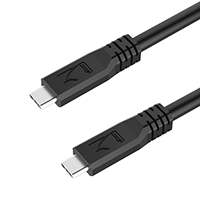 Newnex Cables & Power USB 3.1 USB-C to USB-C (6.3mm OD) C Male Straight to C Male Straight - 5m