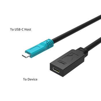 Newnex USB-C Active Extension Cable (ULK10G-CCEX-4M), USB 3.1 Gen 2 10Gbps, DisplayPort 1.4, 60W PD, main product image