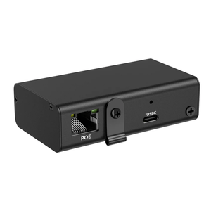 POE Texas Adapter PoE Texas Gigabit PoE+ V3 (802.3at) to USB-C Power + Data Delivery with 25 Watt Output