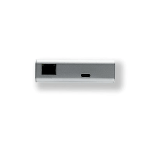 POE Texas Gigabit PoE+ V4 adapter to USB-C with power and data delivery, 25W output.