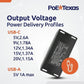 POE Texas Tablet Enclosure POE+ to USB-C Power + Data with USB-A Port