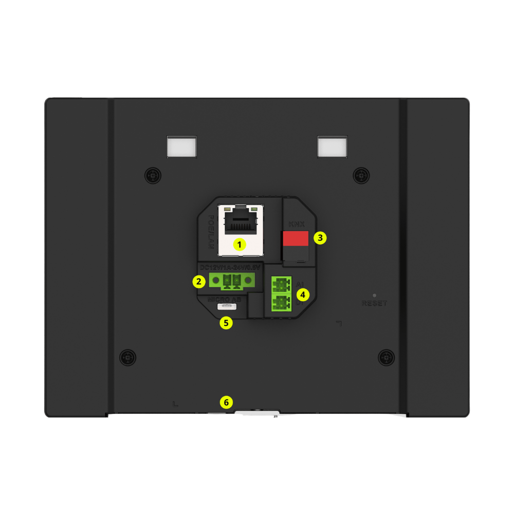Qbic AV Hardware Helinx 8 KNX Smart Control Panel