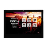 Qbic Luminen Pro 10" (HC-1070M-PW), PoE room booking display with LED status lights, additional view 3