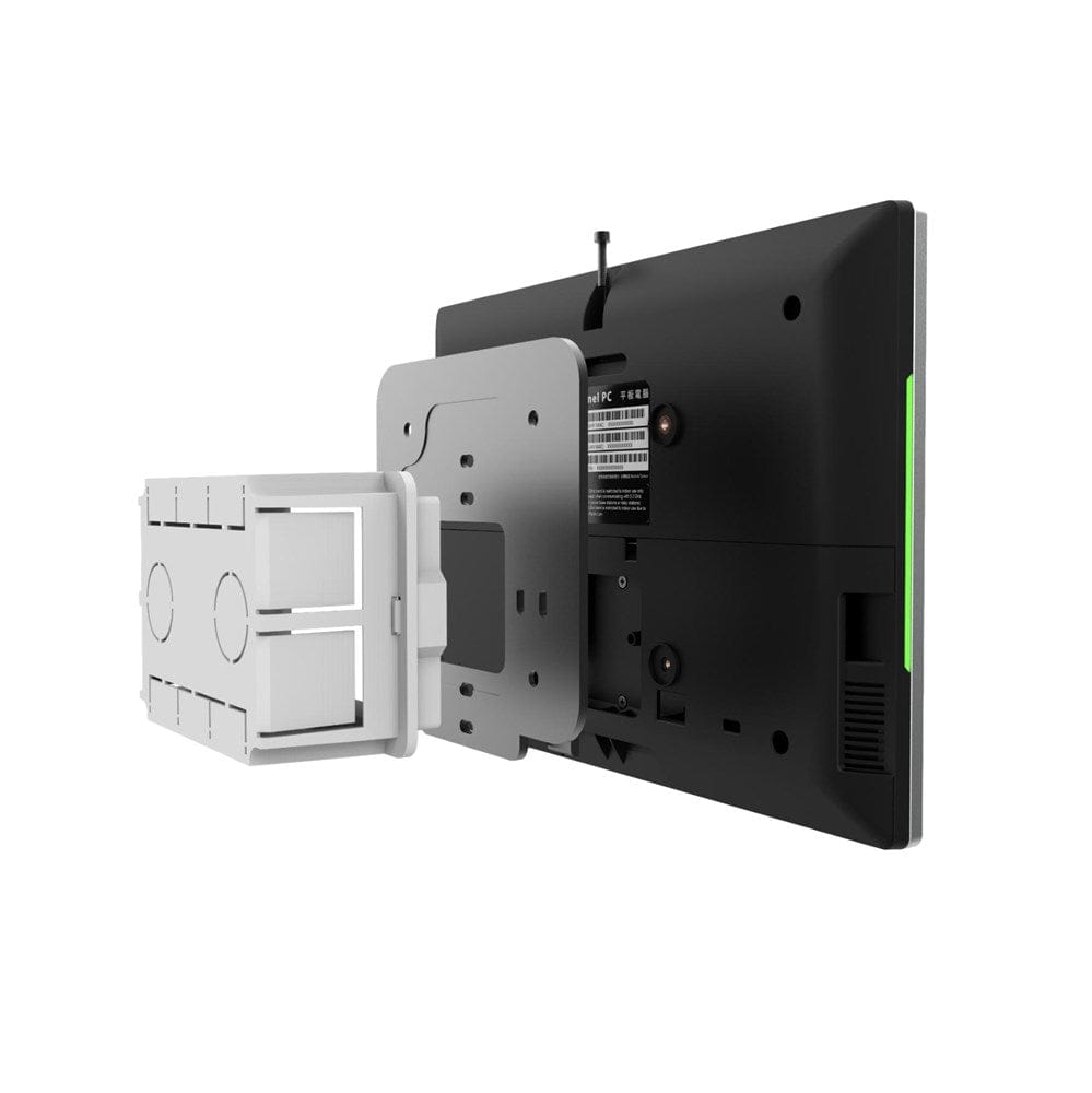 Qbic AV Hardware Qbic Luminen Pro 15" - PoE Room Booking Display with LED Status Lights