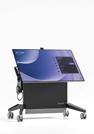 Salamander Designs TV Cart Electric Lift & Tilt, Mobile Stand for Surface Hub 50 2S & 3