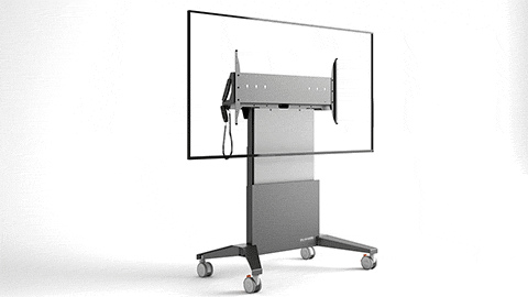 Salamander Designs TV Cart Salamander X-Large Electric Lift Mobile Carts