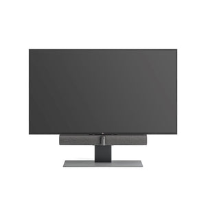 Salamander Acadia Tabletop Display Mount with adjustable camera and 43–65" screen support.