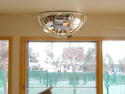 Acril Convex Indoor Half Dome Acrylic Security Mirror, main product image