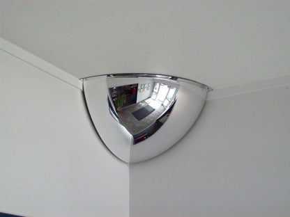 Acril Convex Indoor Quarter Dome Acrylic Mirror, main product image