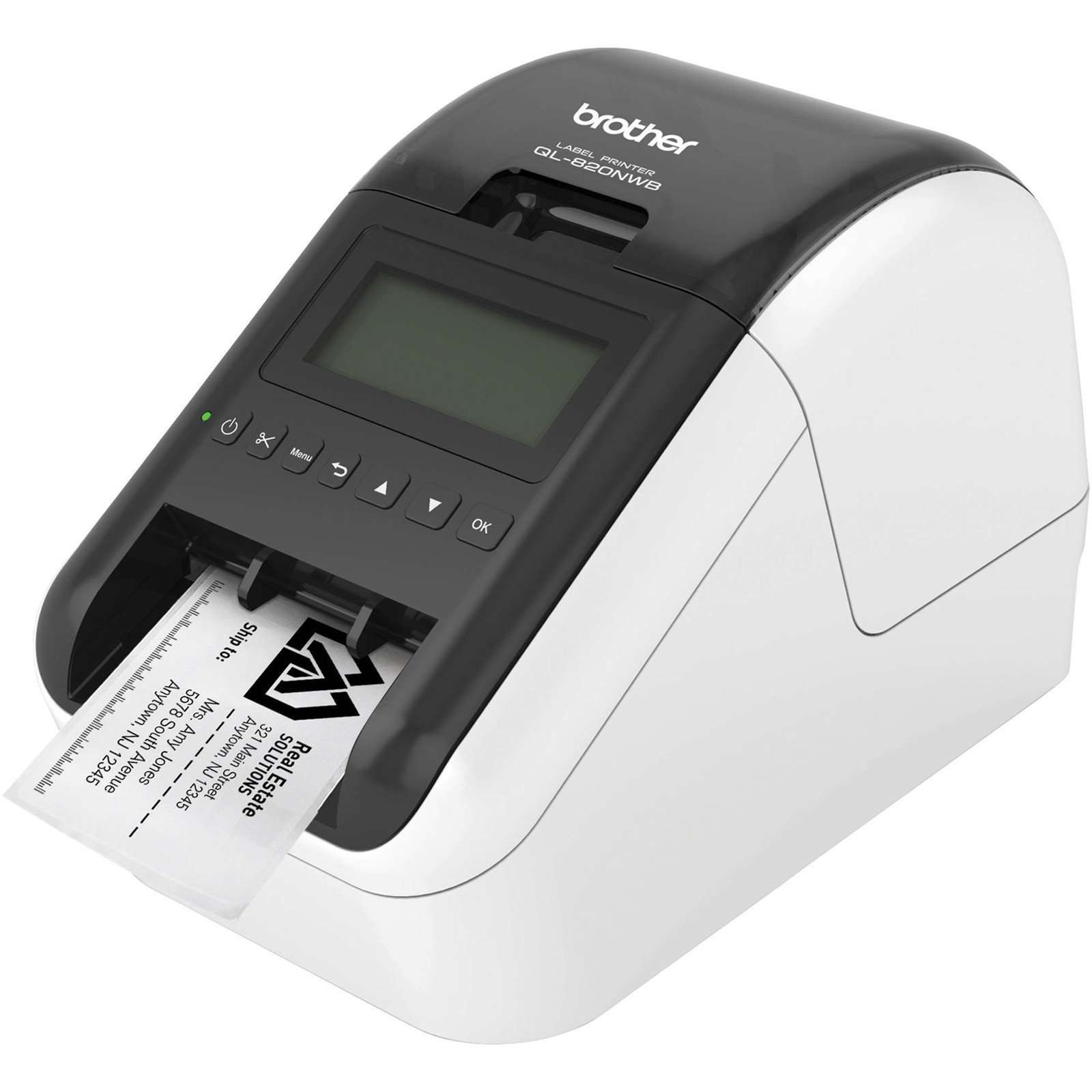 Brother Printer Brother QL820NWB Direct Thermal Printer