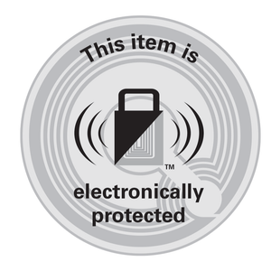 Checkpoint Soft Tag 2933 RF EP Clear Padlock Roll (33mm) - 2000 p/roll