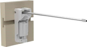 This time-delay SpinTag system with ProtectPin secures goods on sensitive shelves.