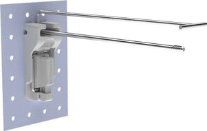 Forstag Spin Tag 300mm / Price Label Support SpinTag Display Hook for Metal Pegboard with ProtectPin