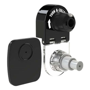 Compatible with most pin tags, SpinTag simplifies retail security and handling.