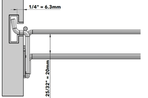 Patented SpinTag slatwall system helps protect goods while keeping them on display.