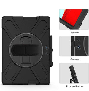 Generic - Grip Case Tablet Case Shoulder and Hand Strap Case - Surface Pro X