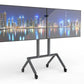 Eyeline Camera Mount on mobile stand, allowing easy sharing of camera between meeting rooms and collaboration spaces.