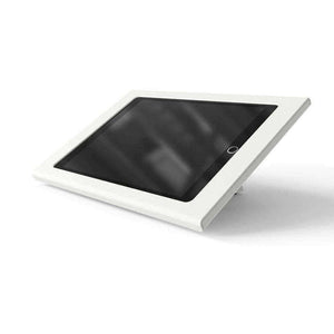 Close-up of Zoom Room Console showing sleek design with built-in cable management and theft-resistant features.