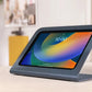 Heckler WindFall Stand for iPad 10th and 11th Gen (H750X-BG), black grey, side view, all-steel construction