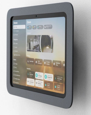 OnWall Mount holding iPad 10th & 11th Gen, allows easy wall installation without damage.