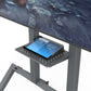 Heckler AV Cart Control Panel (H705-BG) in black grey, alternate view 3