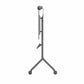 Heckler AV Cart for Logitech Rally Bar (H730-BG), with 4-inch swivel wheels