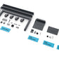 Heckler AV Cart Prime Bundle (H700-BG), built-in cable management system
