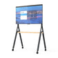 Heckler Rolling Stand for DTEN D7 55-inch (H965-BG), side view with A-frame design and cable management