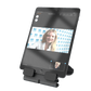 Adjustable pegs on @Rest Stand allowing universal tablet compatibility for versatile device mounting.