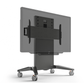 Salamander Designs FPS XL Surface Hub Stand (SD-FPS1XL/FH/MS/GG/EX), Graphite Grey, handles, casters and vented panels