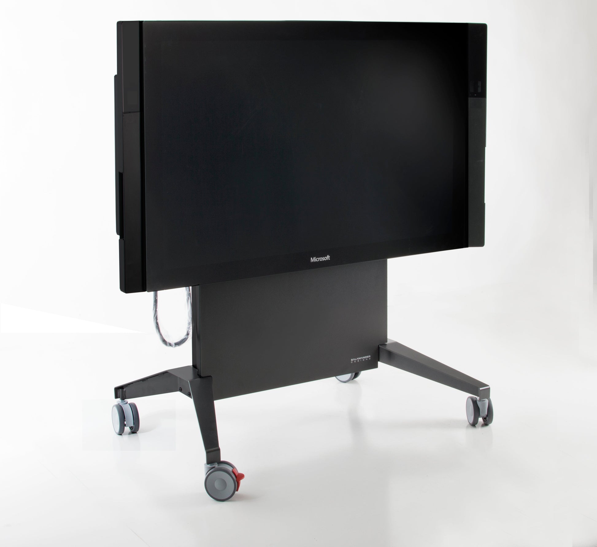 Salamander Designs TV Cart X-Large Electric Lift Mobile Display Stand for 85″ Surface Hub 2S & 3