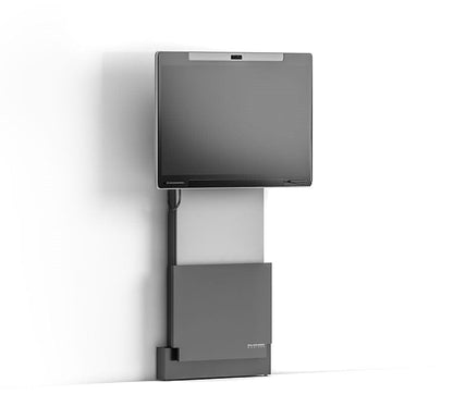 Salamander Designs Webex Board Pro 55" Electric Wall Stand (SD-FPS2WXL/EL/CSP55/GG), in graphite