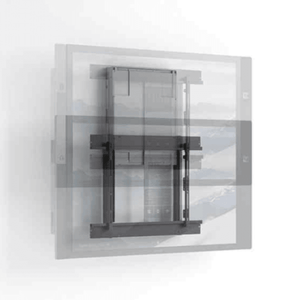 Salamander EZ-Touch Mount for interactive displays with smooth manual height adjustment and spring-assisted counterbalance.