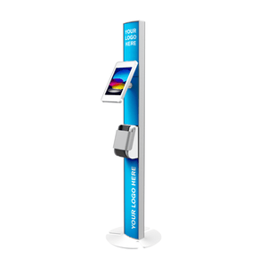 Sprocket Universal Floor Stand iPad 10.9 / White / Custom Totem Full branded stand with printer holder