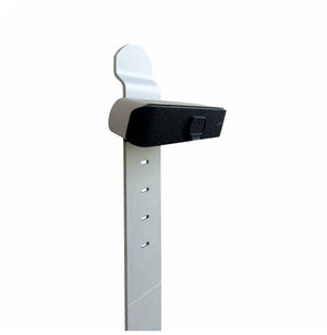 Designed to work seamlessly with Acadia Pro wall mounts, it supports sound bars up to 8kg and measures 220mm by 212mm in a sleek black finish.