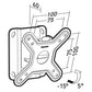 Erard Pro Cliff 100T Tilting Wallmount (EP-043210), additional view 3
